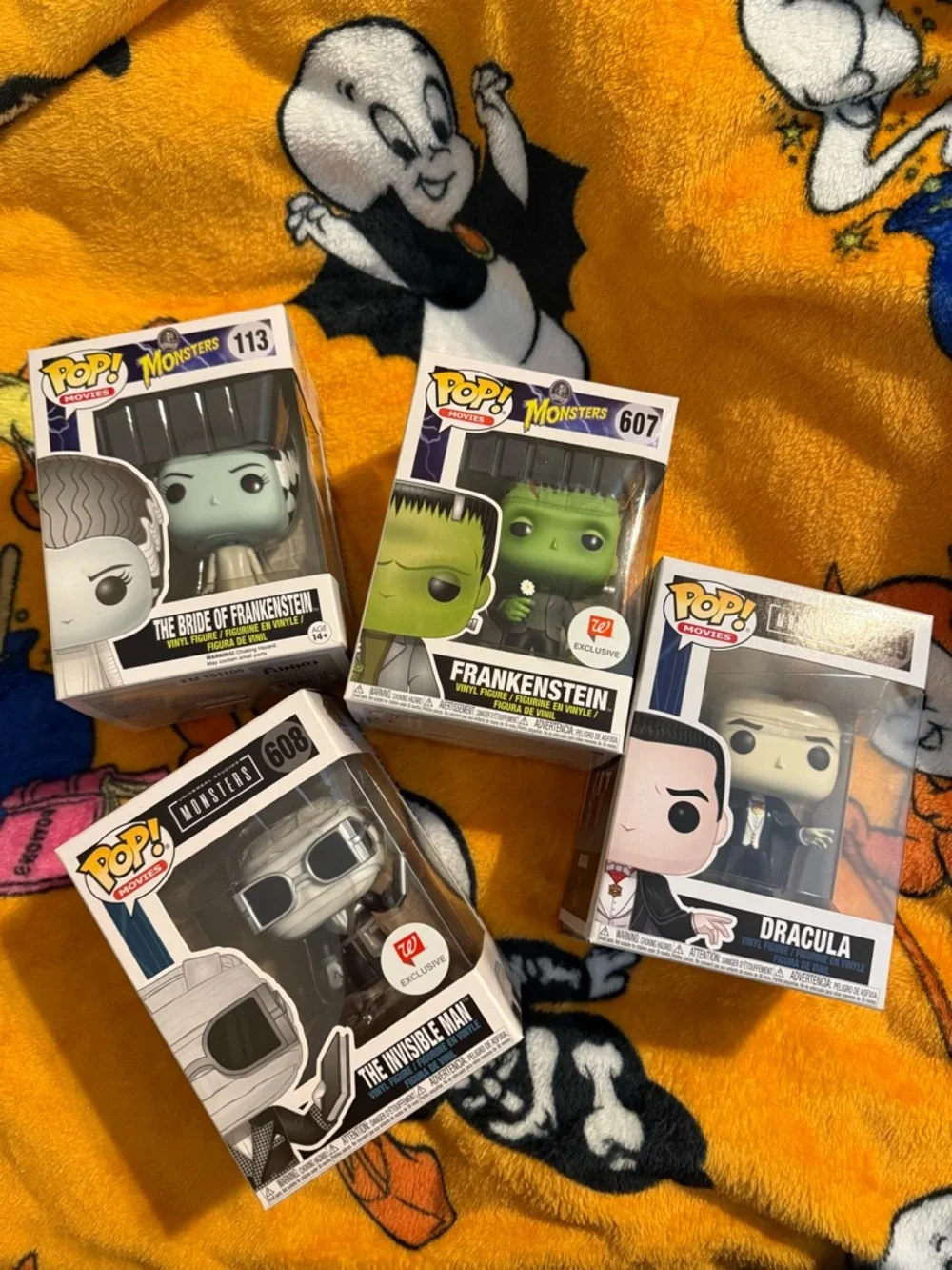 Funko Pop! Monsters Frankenstein & Bride Vinyl Figures - Green - Picture 4 of 4